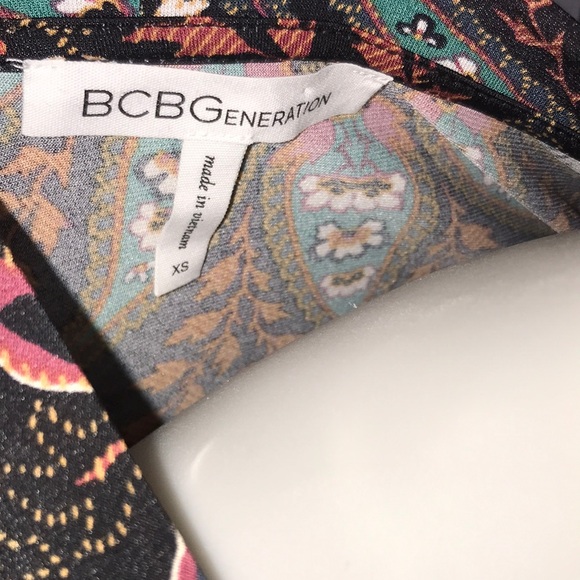 BCBGeneration Floral Multicolored Dress XS - Picture 7 of 8